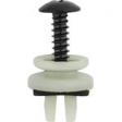Tail Lamp Phillips Screw & Grommet Mazda - Natural & Black <br><font color=red><font size=2.5>Mazda: GJ6A5114Y</font></font>