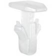 Weatherstrip Retainer Mazda - White Nylon <br><font color=red><font size=2.5>Mazda: KD4558762</font></font>