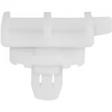 Rocker Moulding Clip Ford - White Nylon <br><font color=red><font size=2.5>Ford: BK3Z00817AA</font></font>