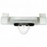 Rocker Moulding Clip with Sealer Mercedes - White Nylon