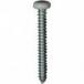 #8 X 1-1/2'' Square Drive Pan RV Tapping Screws Zinc - White Painted Head