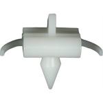 Rocker Moulding Clip (BMW: 51-71-1-959-929) - White Nylon <br><font color=red><font size=2.5>BMW: 51711959929</font></font>