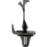 Windshield Pillar Trim Clip (Toyota: 62217-42030) - Black Nylon <br><font color=red><font size=2.5>Toyota: 6221742030</font></font>