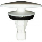 Door Weatherstrip Retainer with Sealer Audi - White Nylon <br><font color=red><font size=2.5>Audi: 8E0837485D</font></font>