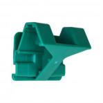 Rocker Moulding Clip with Sealer BMW - Green Nylon <br><font color=red><font size=2.5>BMW: 51127488355</font></font>