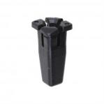 Wheel Opening Screw Grommet Lexus Toyota - Black Nylon <br><font color=red><font size=2.5>Toyota & Lexus: 9018904231</font></font>