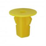 Lexus / Toyota Under Cover Screw Grommet - Yellow Nylon <br><font color=red><font size=2.5>Toyota & Lexus: 9018906027</font></font>