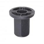 Lexus / Toyota Interior Cowl Trim Nut M5-0.8 - Black Nylon <br><font color=red><font size=2.5>Toyota & Lexus: 9046706158C0</font></font>