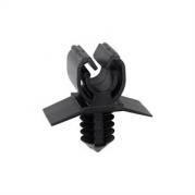 Hood Release Cable Clip Land Rover - Black Nylon <br><font color=red><font size=2.5>Land Rover: LR013332</font></font>