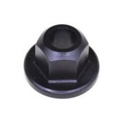 Fender Liner Self-Threading Flange Nut Land Rover - Black Nylon <br><font color=red><font size=2.5>Land Rover: RYH500780</font></font>