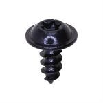 Radiator Grille Torx Round Washer Head Tapping Screw Audi - Black Zinc