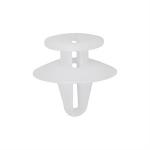 Window Moulding Retainer Ford - White Nylon