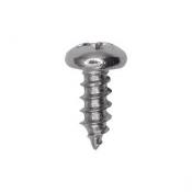 Phillips Pan Head Sheet Metal Screw 18-8 Stainless Steel - #6 X 3/8''