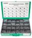 Phillips Oval, Pan & Specialty Tapping Screws (Chrome & Zinc) Assortment (24 Varieties-2400 Pcs)