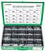 Small Size Metric Cap Screws Nuts & Flat Washers Assortment (14 Varieties-925 Pcs)