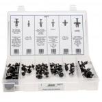 Push-Type Retainer Quik-Select Kit (6 Varieties-55 Pcs)