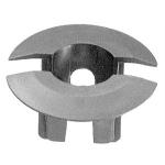 GM Front Air Deflector Grommet 13MM Stem Length <br><font color=red><font size=2.5>GM: 15733970</font></font>