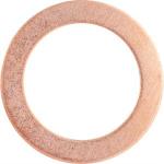 7/16'' X 5/8'' X 1/32'' Flat Copper Gasket