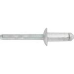 Blind Rivet 1/4'' (6.3mm) Diameter 0.295''-0.374'' (7.5-9.5mm) Grip Steel/Steel