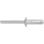 Blind Rivet 1/4'' (6.3mm) Diameter 0.425''-0.504'' (10.8-12.8mm) Grip Steel/Steel