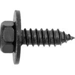 Hex Sems Tapping Screw M6.3-1.81 X 20mm | 18mm washer - Black E-Coat
