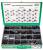 Hex Sems & Hex Washer Head Body Bolts (Black) Assortment (21 Varieties-810 Pcs)