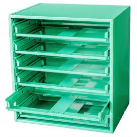 6-Drawer Small Drawer Cabinet (No Drawers)