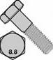 M4-.7 X 16MM Din 933 Cap Screw Cl8.8 - Zinc