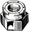 5/8-11 Nylon Insert Locknut - Zinc